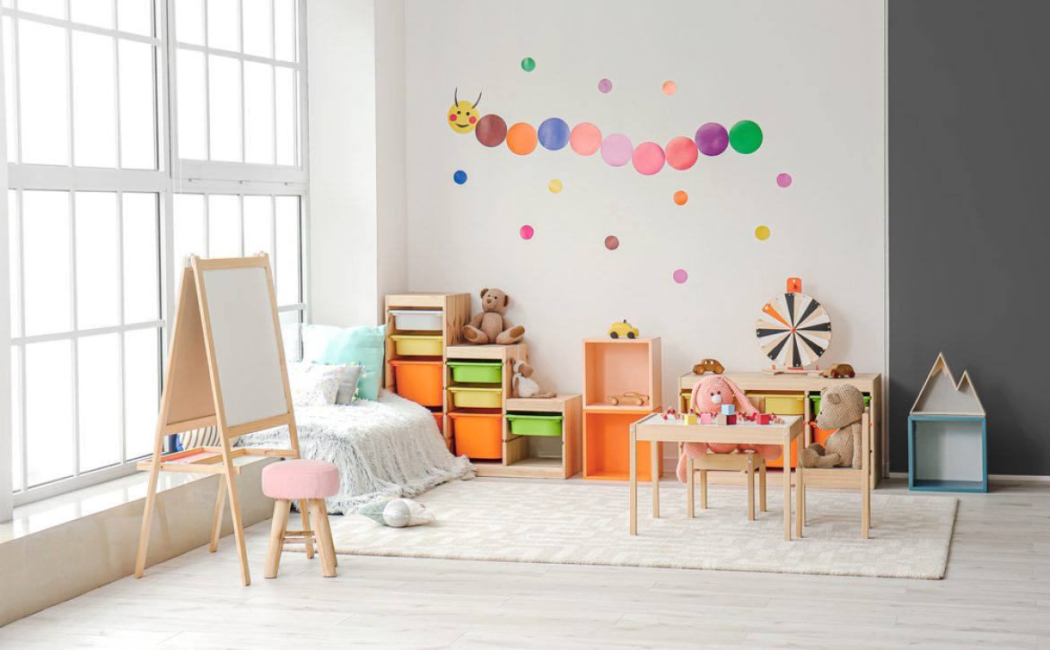 Stylish,Interior,Of,Modern,Playroom,In,Kindergarten